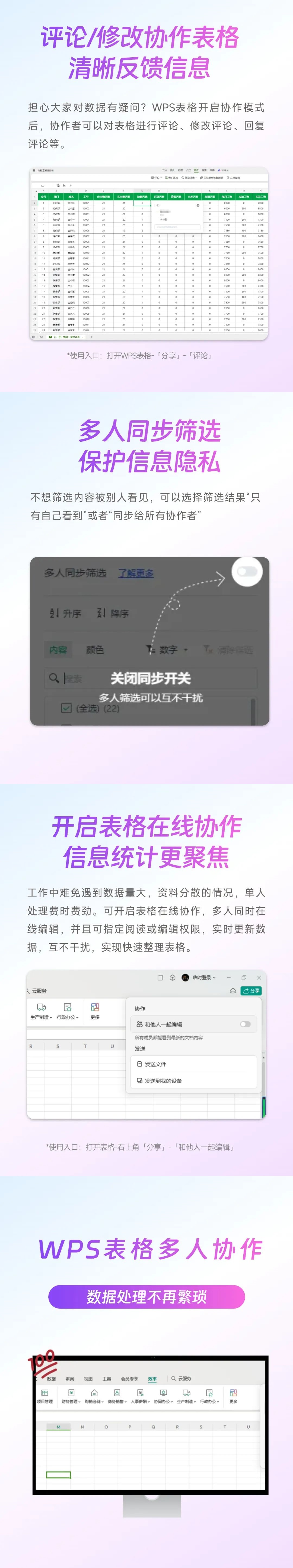 WPS表格在线协作，提升团队工作效率